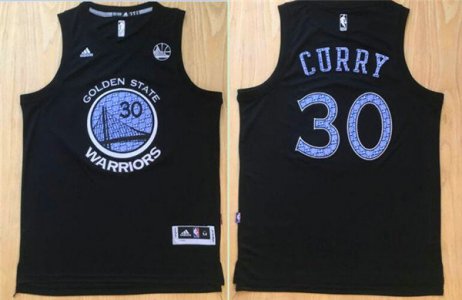 Maillot De Basket Golden State Warriors Stephen Curry 30 Diamond Noir